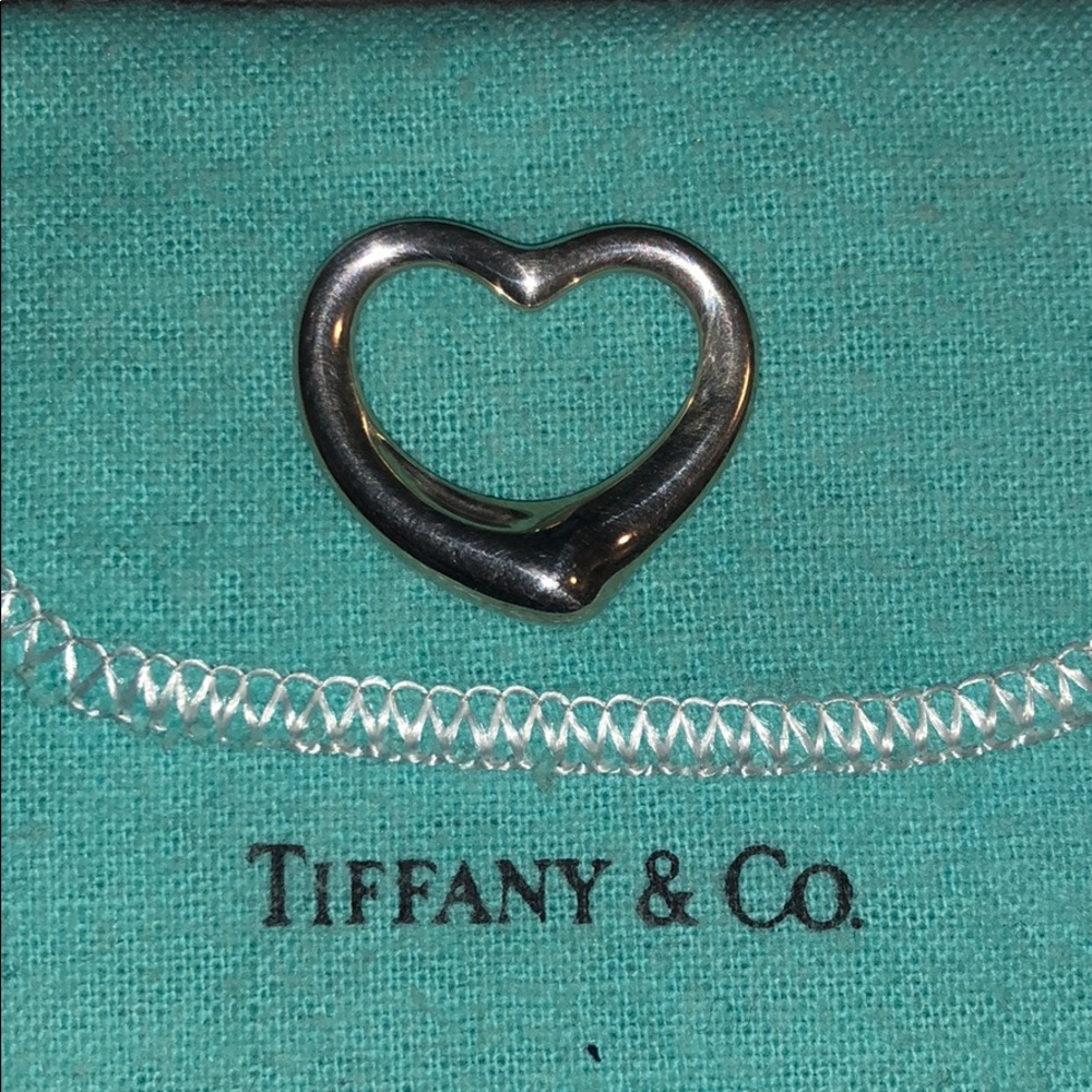 Tiffany & Co Elsa Peretti Open Heart Pendant